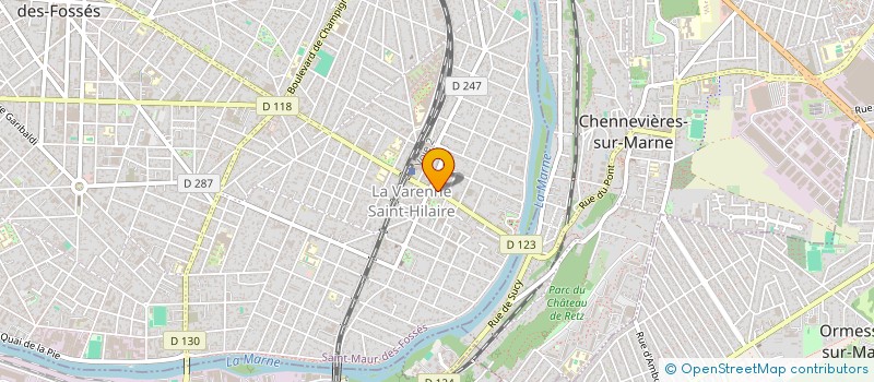 localisation de l'entreprise MONSIEUR VLADIMIR COEURET à SAINT-MAUR-DES-FOSSES