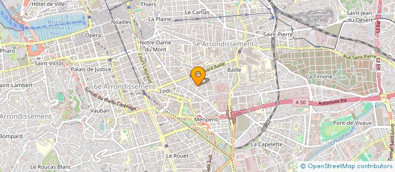 localisation de l'entreprise MONSIEUR VLADIMIR CRESCENZO  MARSEILLE