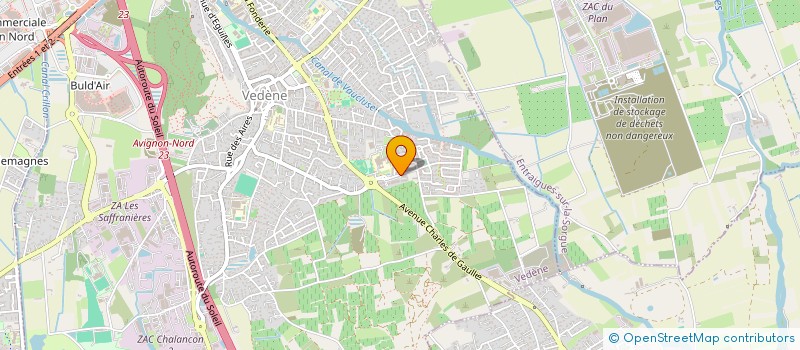 localisation de l'entreprise MONSIEUR VLADIMIR DAVTYAN  VEDENE