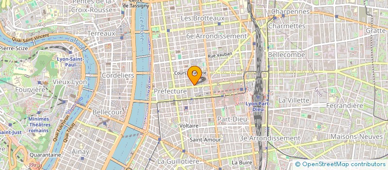 localisation de l'entreprise MONSIEUR VLADIMIR DE MOLLERAT DU JEU  LYON