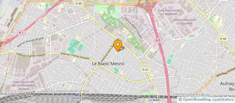 localisation de l'entreprise MONSIEUR VLADIMIR DECUSEARA à LE BLANC-MESNIL