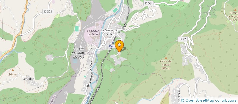 localisation de l'entreprise MONSIEUR VLADIMIR DODON  PEILLE