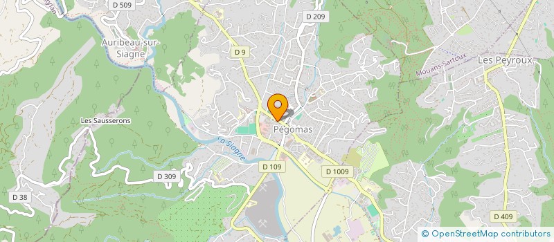 localisation de l'entreprise MONSIEUR VLADIMIR DRAZIC  PEGOMAS