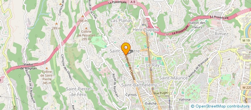 localisation de l'entreprise MONSIEUR VLADIMIR GARSTEA  NICE