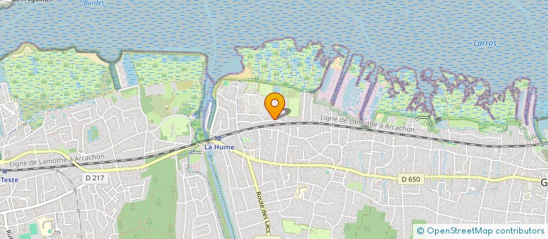 localisation de l'entreprise MONSIEUR VLADIMIR GOUSAKOFF  GUJAN-MESTRAS