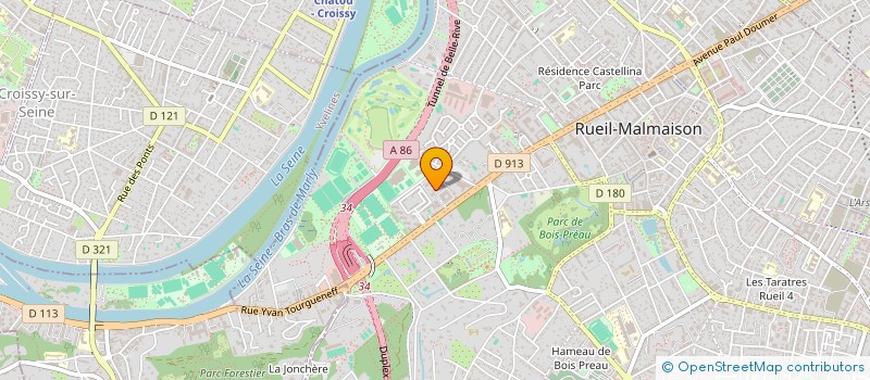 localisation de l'entreprise MONSIEUR VLADIMIR HASANOV à RUEIL-MALMAISON
