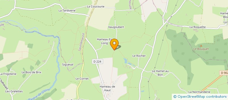 localisation de l'entreprise MONSIEUR VLADIMIR HEBERT  TAMERVILLE