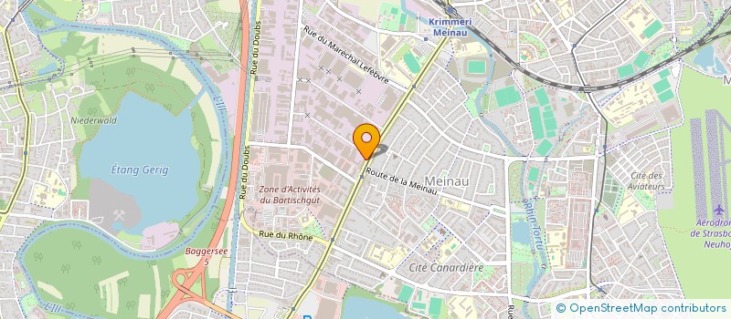 localisation de l'entreprise MONSIEUR VLADIMIR IGNAC  STRASBOURG