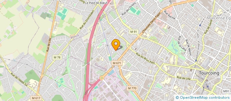 localisation de l'entreprise MONSIEUR VLADIMIR IUNIKOV  TOURCOING