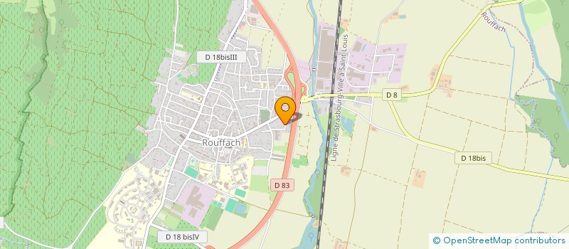 localisation de l'entreprise MONSIEUR VLADIMIR KALINSKI  ROUFFACH