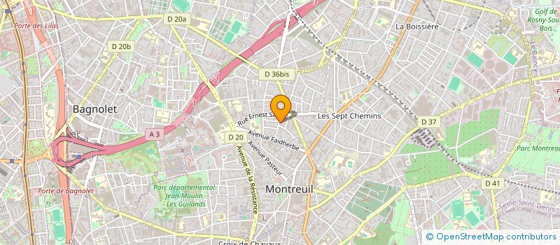 localisation de l'entreprise MONSIEUR VLADIMIR KUDRYAVTSEV à MONTREUIL