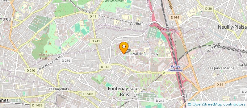 localisation de l'entreprise MONSIEUR VLADIMIR LABORDE à FONTENAY-SOUS-BOIS