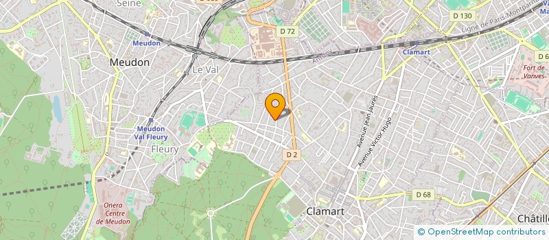 localisation de l'entreprise MONSIEUR VLADIMIR LASCU à CLAMART
