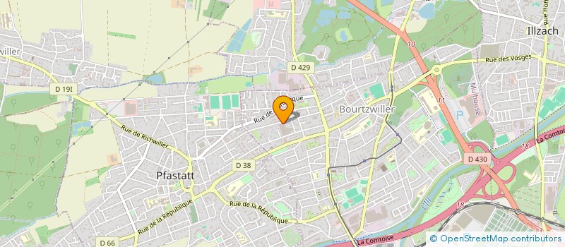 localisation de l'entreprise MONSIEUR VLADIMIR MARGARYAN  MULHOUSE