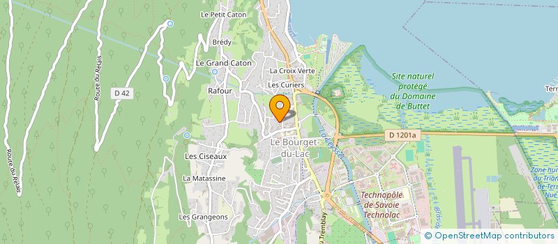 localisation de l'entreprise MONSIEUR VLADIMIR MARTINET  LE BOURGET-DU-LAC