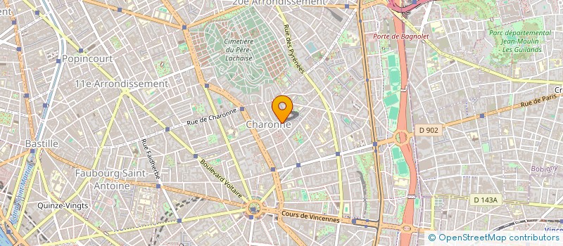 localisation de l'entreprise MONSIEUR VLADIMIR MINZA  PARIS