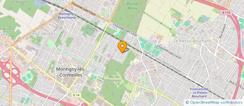 localisation de l'entreprise MONSIEUR VLADIMIR MOCANU  FRANCONVILLE