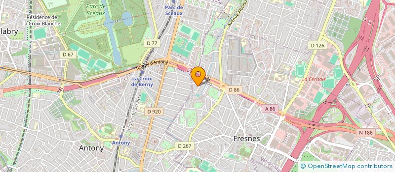 localisation de l'entreprise MONSIEUR VLADIMIR MOREAU  FRESNES