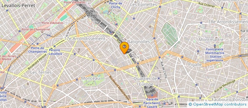 localisation de l'entreprise MONSIEUR VLADIMIR NEGRE  PARIS