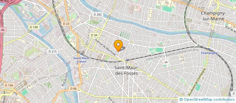 localisation de l'entreprise MONSIEUR VLADIMIR PIROGAN à SAINT-MAUR-DES-FOSSES