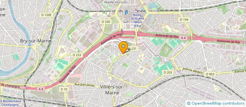 localisation de l'entreprise MONSIEUR VLADIMIR PLISIUC  VILLIERS-SUR-MARNE