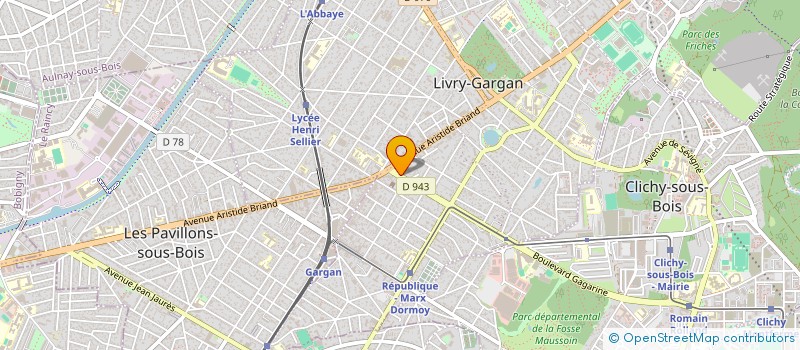 localisation de l'entreprise MONSIEUR VLADIMIR ROTARI  LIVRY-GARGAN