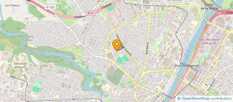 localisation de l'entreprise MONSIEUR VLADIMIR RUSU à ANGERS