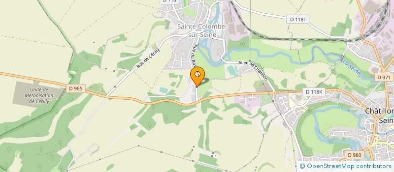 localisation de l'entreprise MONSIEUR VLADIMIR SCHEVCHENKO  SAINTE-COLOMBE-SUR-SEINE