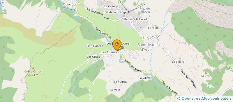 localisation de l'entreprise MONSIEUR VLADIMIR SERBILADZE  SAINT SORLIN D'ARVES