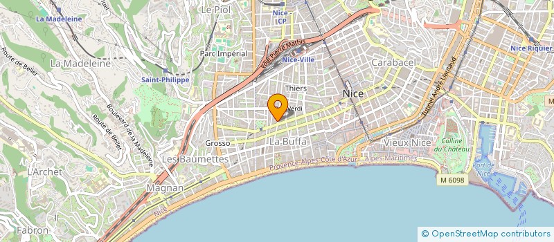 localisation de l'entreprise MONSIEUR VLADIMIR SHESTAKOV à NICE