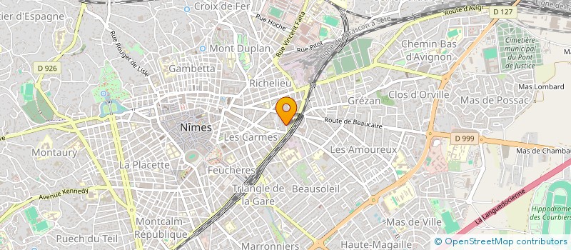 localisation de l'entreprise MONSIEUR VLADIMIR SPATARU  NIMES