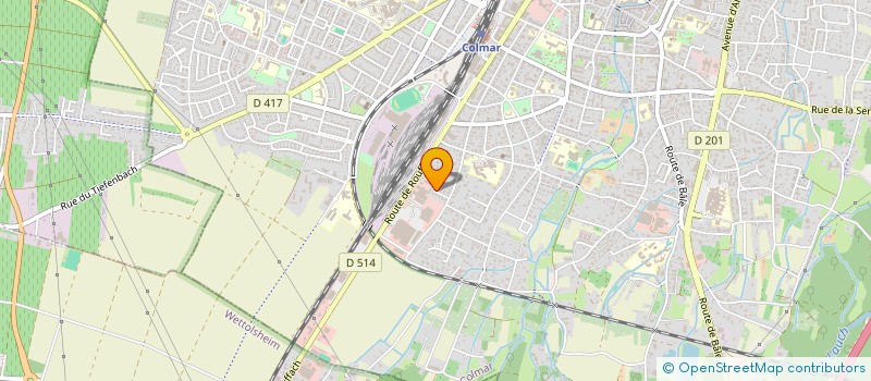 localisation de l'entreprise MONSIEUR VLADIMIR STEVANOVIC  COLMAR