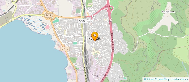 localisation de l'entreprise MONSIEUR VLADIMIR STRAUSS  ROGNAC