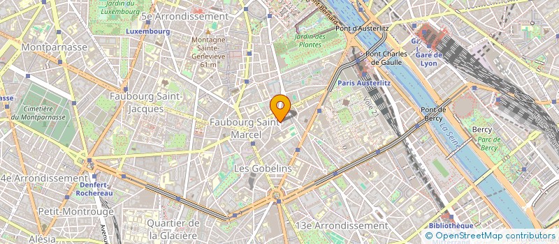 localisation de l'entreprise MONSIEUR VLADIMIR THORET  PARIS