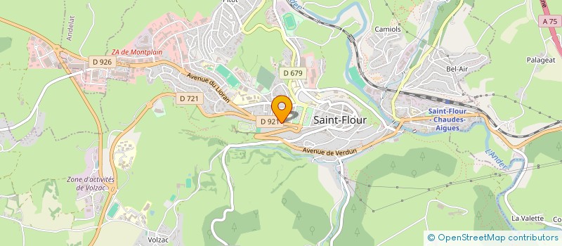 localisation de l'entreprise MONSIEUR VLADIMIR VLADIMIROV à SAINT FLOUR