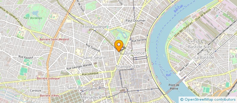 localisation de l'entreprise MONSIEUR VLADIMIR VOLANOV  BORDEAUX