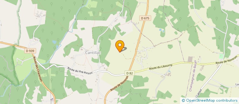 localisation de l'entreprise MONSIEUR VLADIMIR VOLKOFF  BOURDEILLES