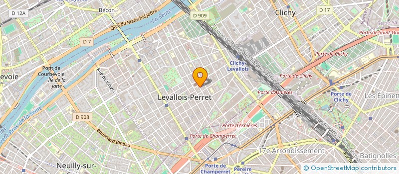 localisation de l'entreprise MONSIEUR VLADIMIR VOLPERT à LEVALLOIS-PERRET