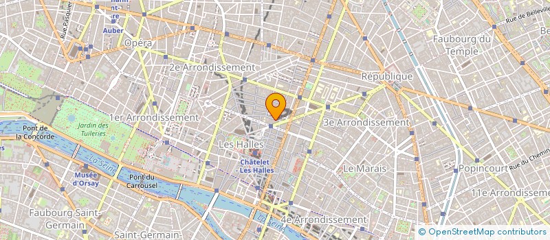 localisation de l'entreprise MONSIEUR VLADIMIRO RUBIU  PARIS