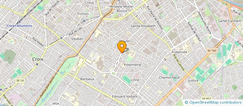 localisation de l'entreprise MONSIEUR VLADIMIRS BARTULIS  ROUBAIX