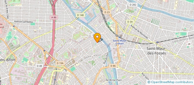 localisation de l'entreprise MONSIEUR VLADISLAV BALAN  CRETEIL