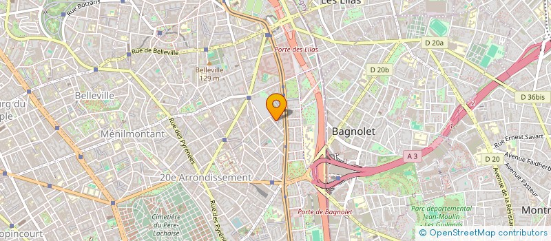 localisation de l'entreprise MONSIEUR VLADISLAV BODIN  PARIS