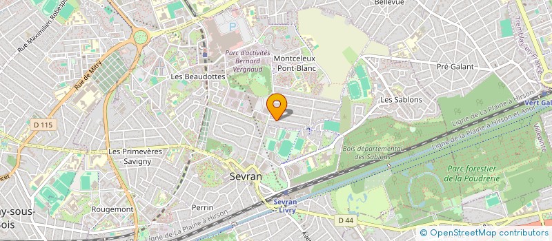 localisation de l'entreprise MONSIEUR VLADISLAV BUTNARU à SEVRAN