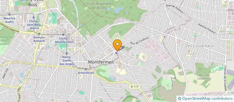 localisation de l'entreprise MONSIEUR VLADISLAV COLIBAN à MONTFERMEIL