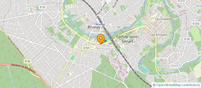 localisation de l'entreprise MONSIEUR VLADISLAV DARII à BRUNOY