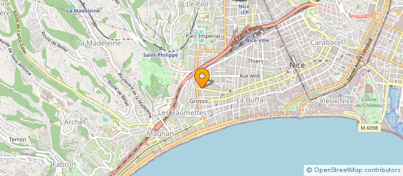 localisation de l'entreprise MONSIEUR VLADISLAV GUZOV à NICE