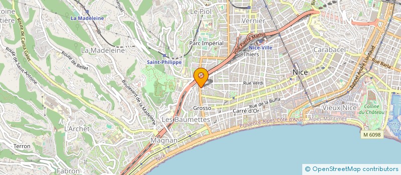 localisation de l'entreprise MONSIEUR VLADISLAV MADAN à NICE