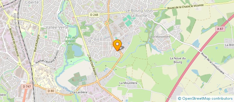 localisation de l'entreprise MONSIEUR VLADISLAV MAZOULEV à LA ROCHE-SUR-YON