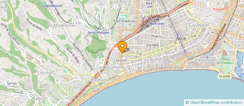 localisation de l'entreprise MONSIEUR VLADISLAV PAIU  NICE