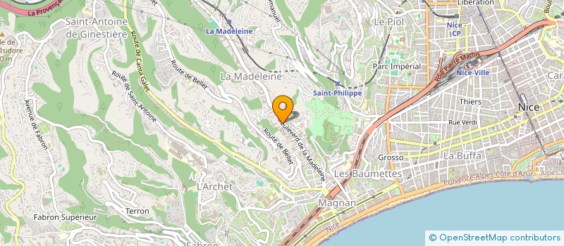 localisation de l'entreprise MONSIEUR VLADISLAV TURCANU à NICE